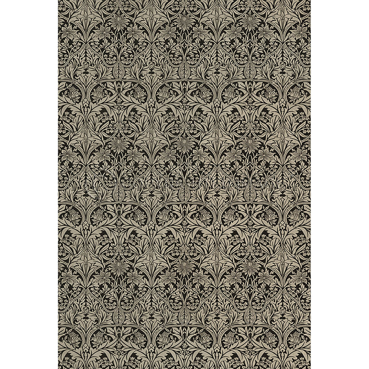 Bluebell Calico and Black 52x76