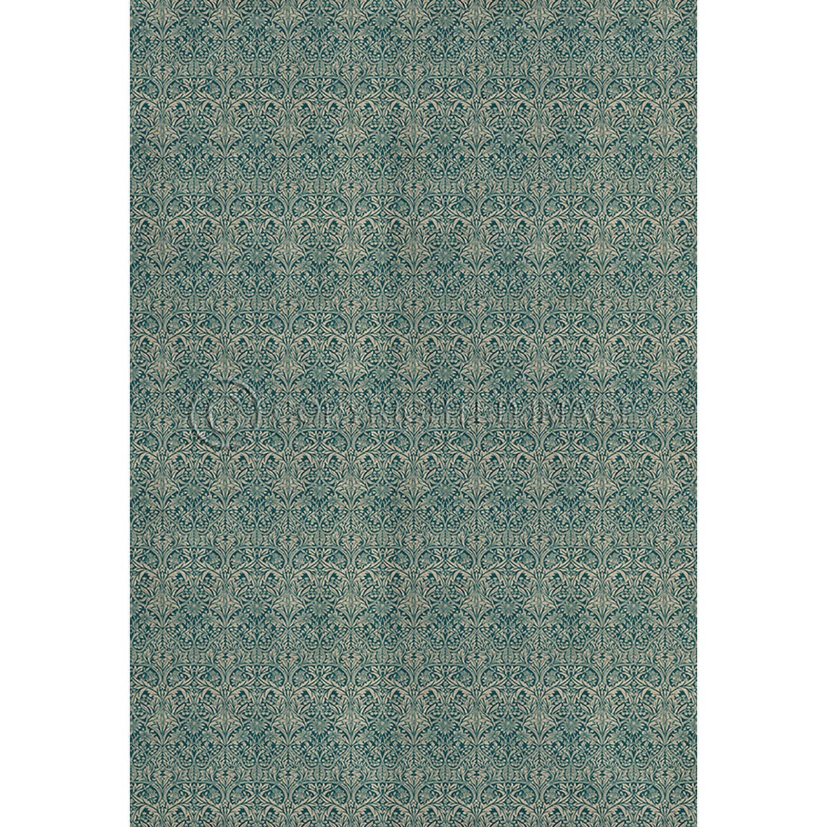 Bluebell Teal 96x140