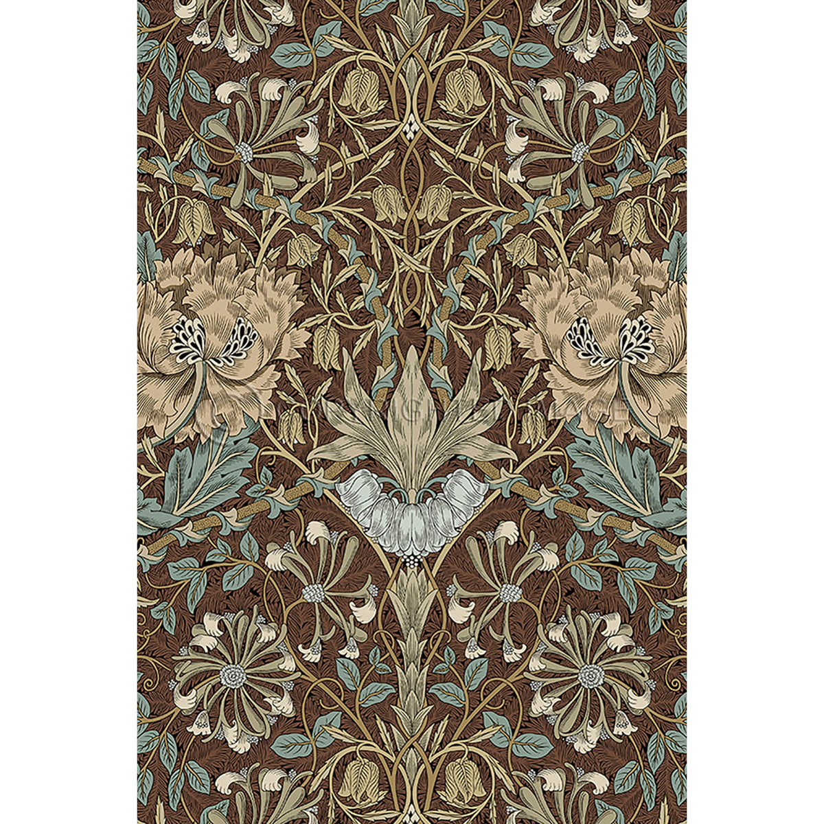 Honeysuckle and Tulip Bullrush 20x30