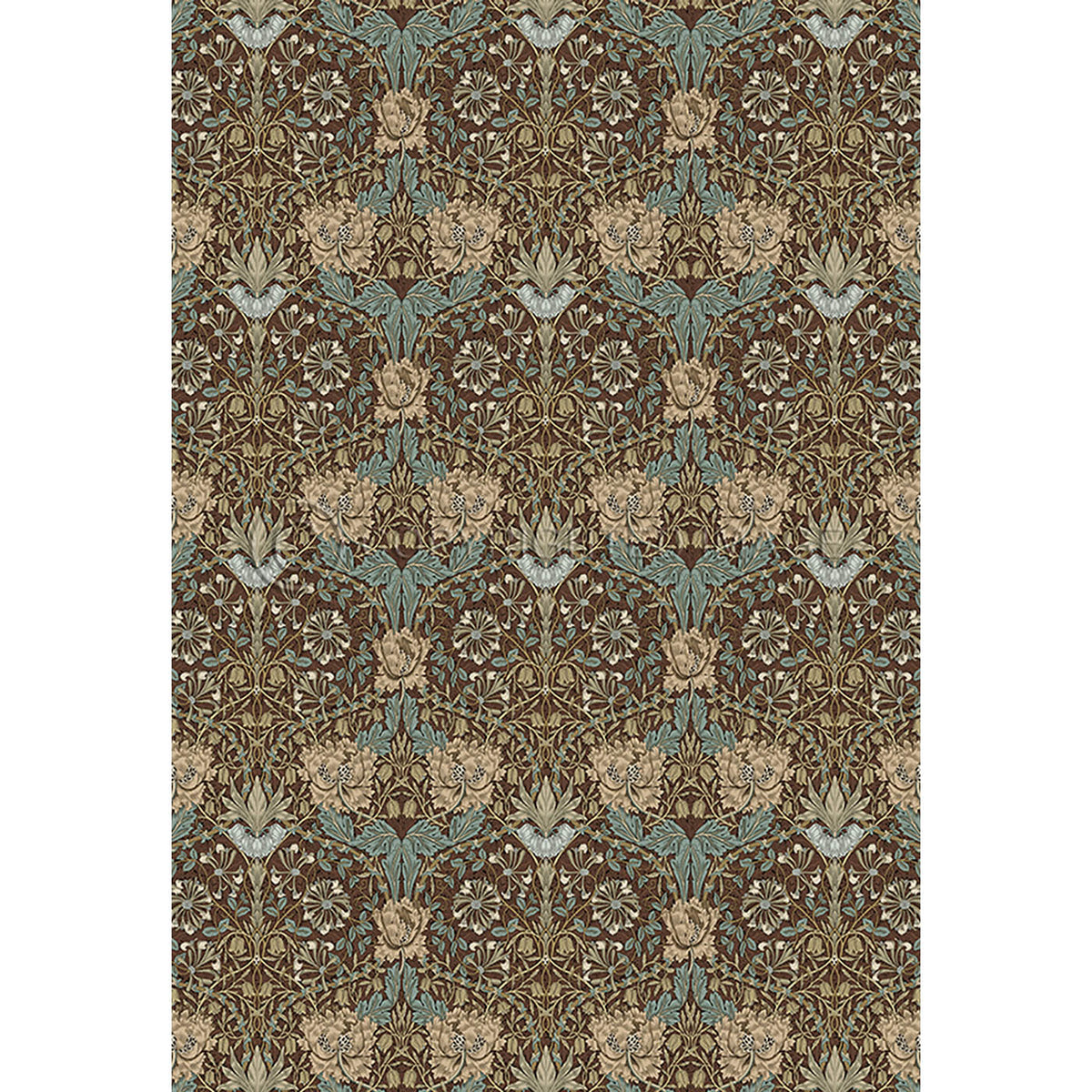 Honeysuckle and Tulip Bullrush 70x102