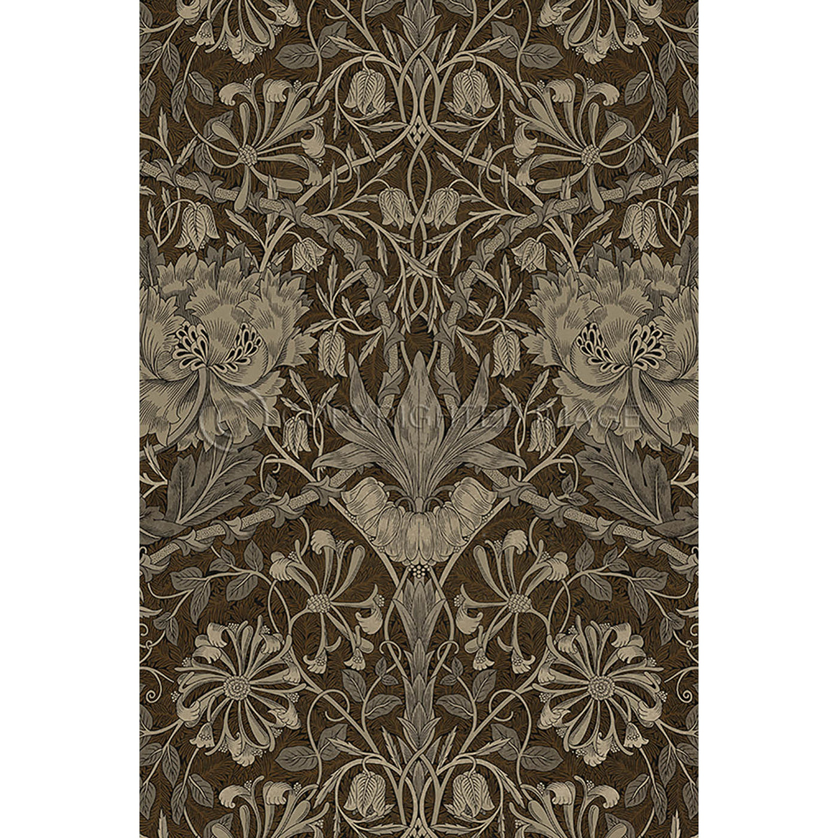 Honeysuckle and Tulip Sienna 20x30