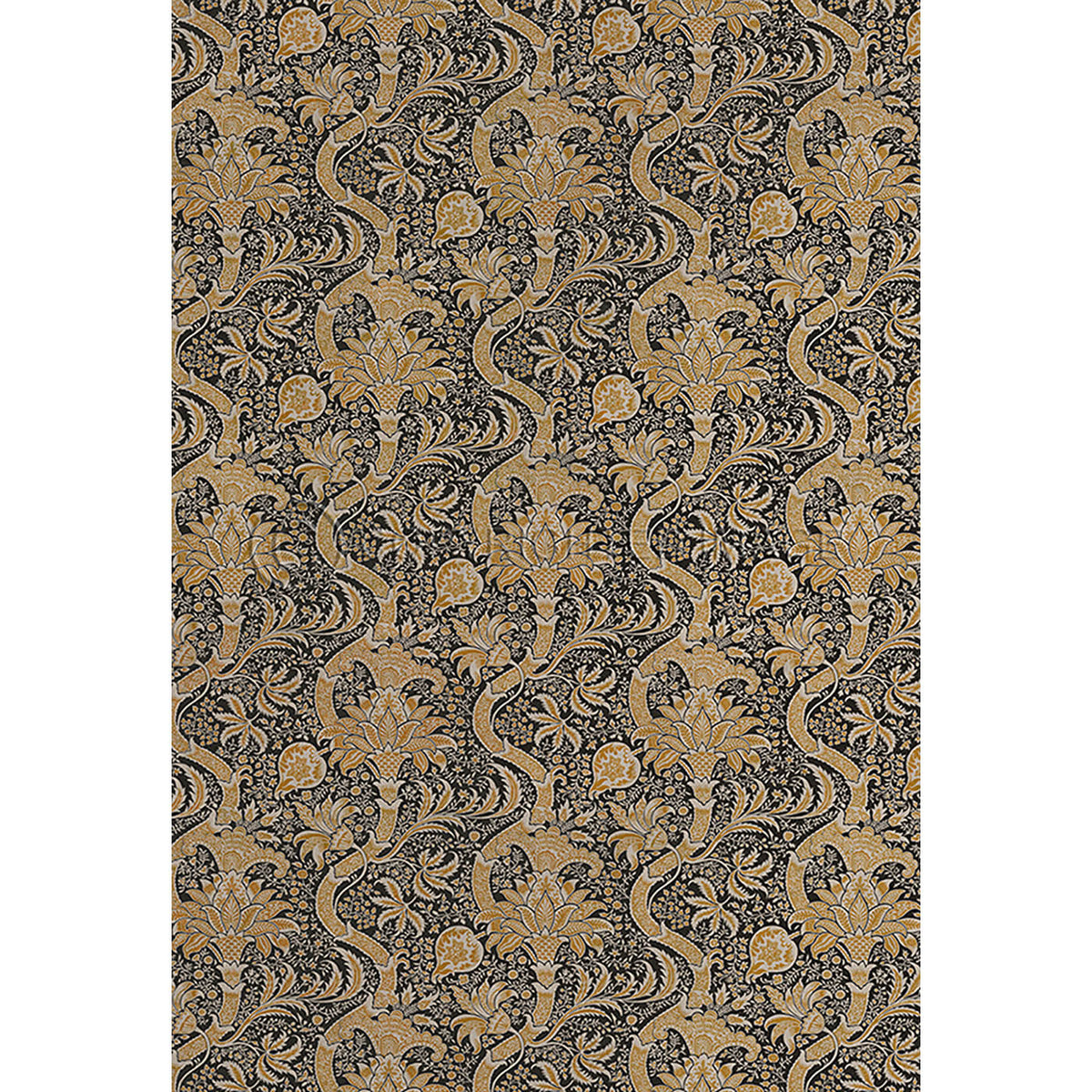 Indian Ochre and Black 96x140