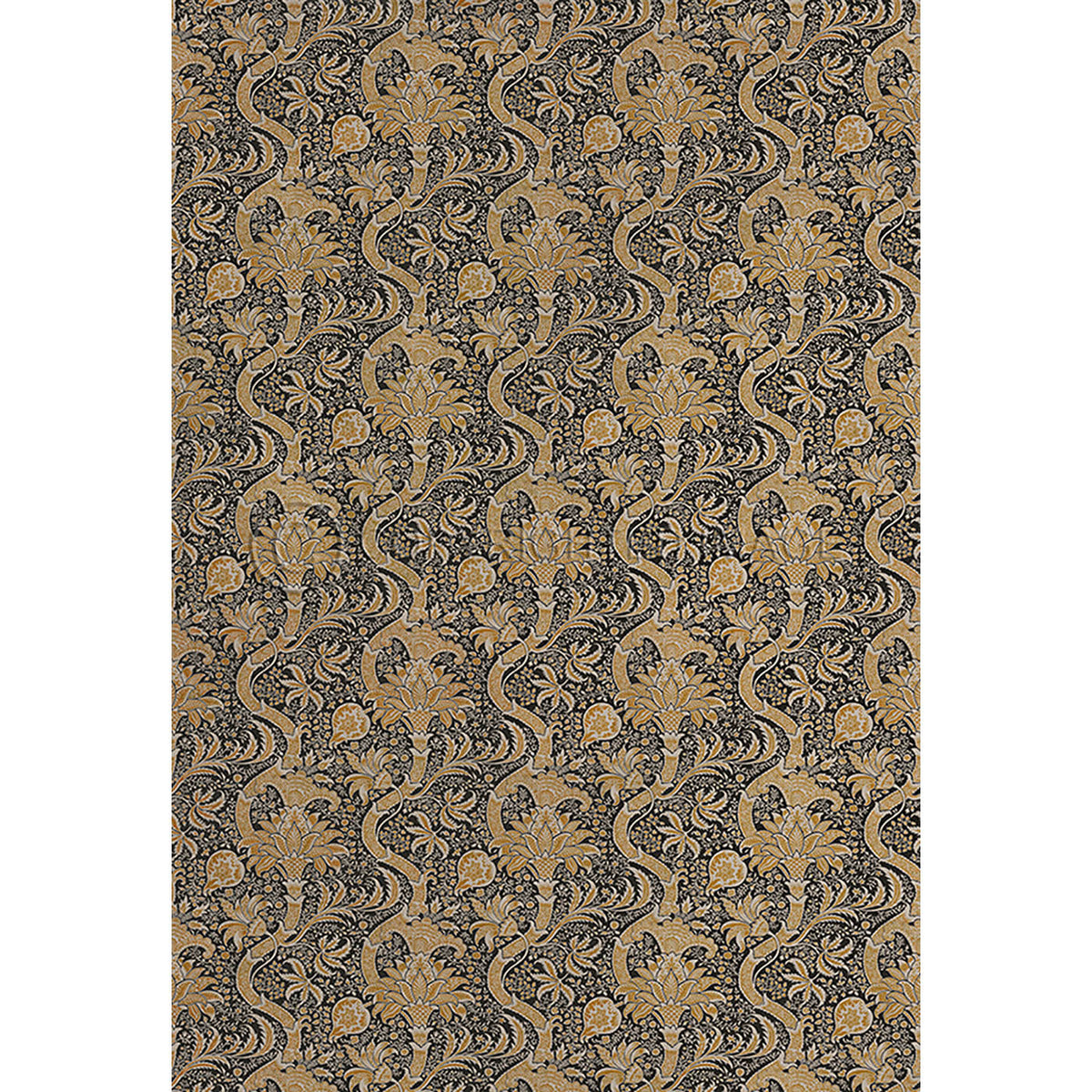 Indian Ochre and Black 120x175