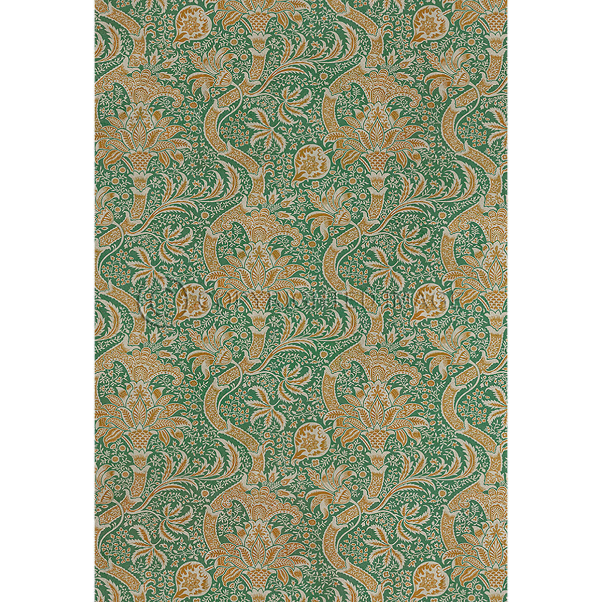 Indian Orange and Fern 70x102