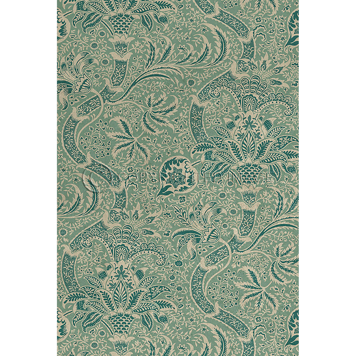 Indian Sea Green 38x56