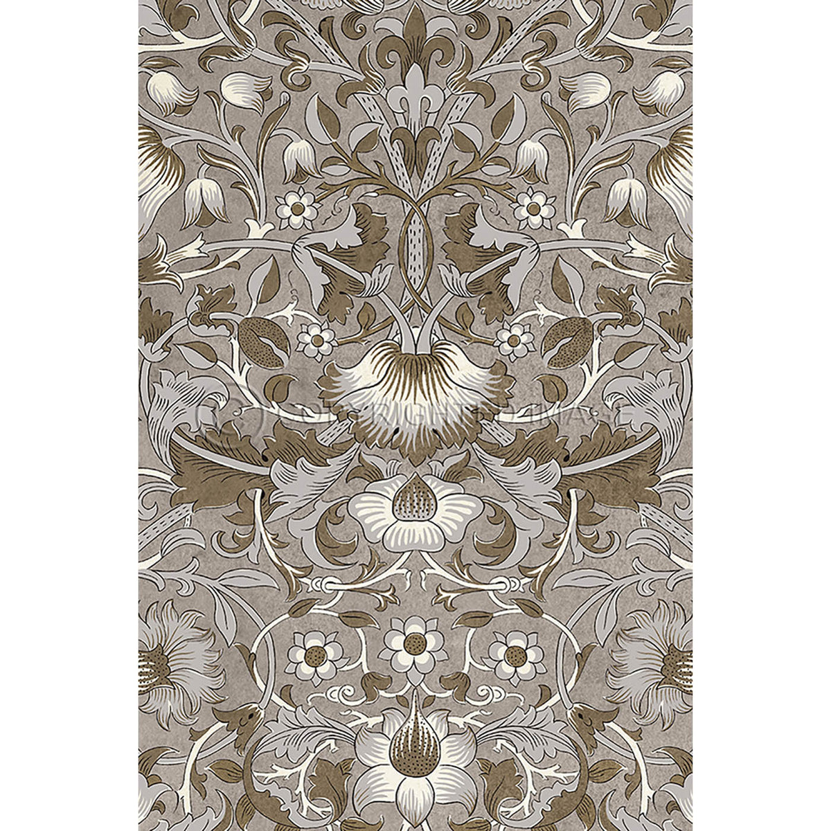 Lodden Taupe and Dove 20x30