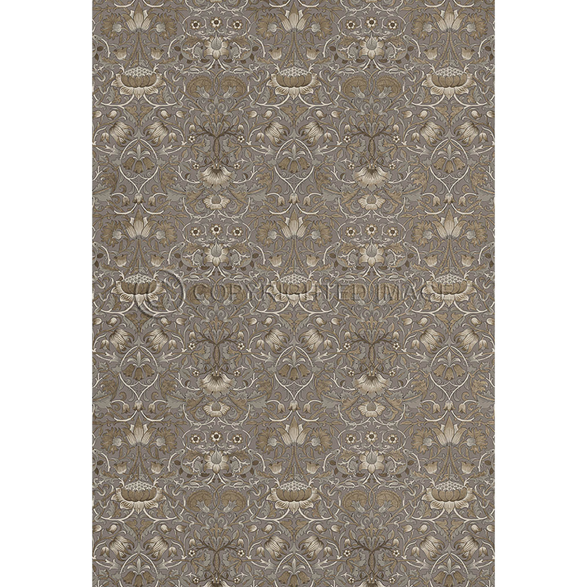 Lodden Taupe and Gold 70x102