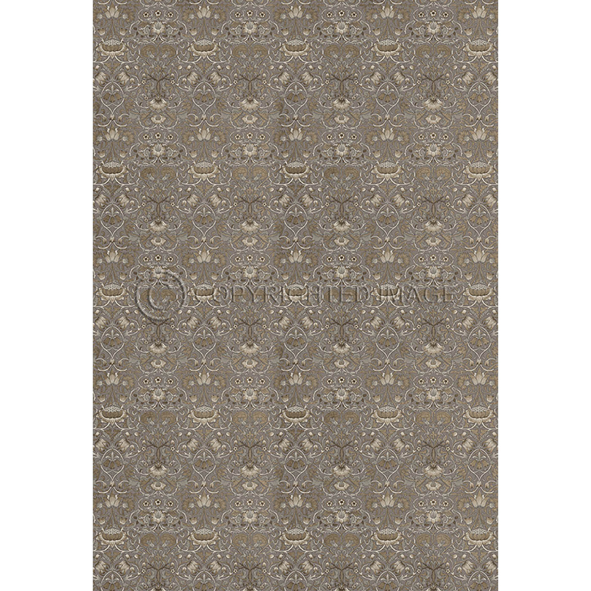 Lodden Taupe and Gold 96x140