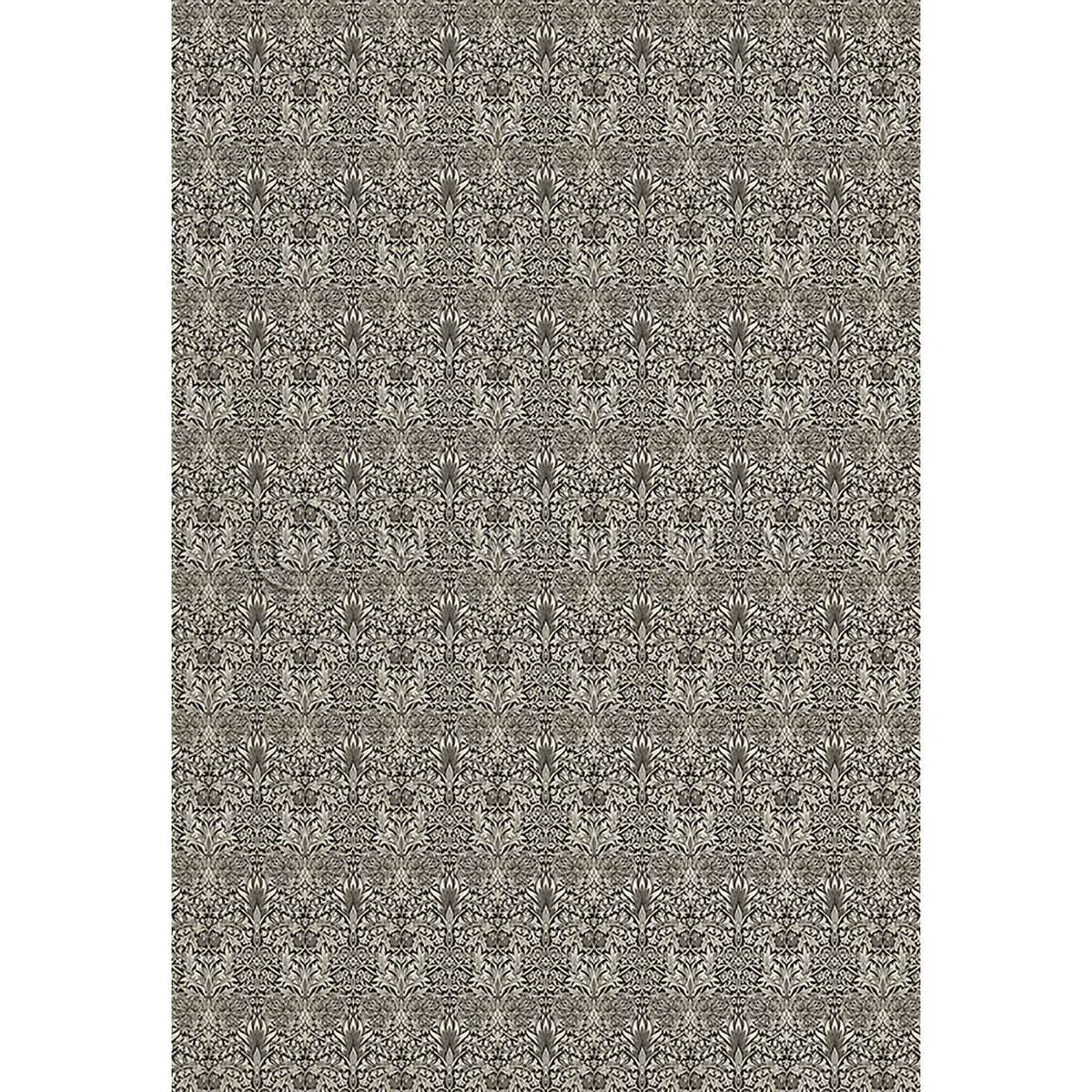 Snakeshead Black and Parchment 70x102