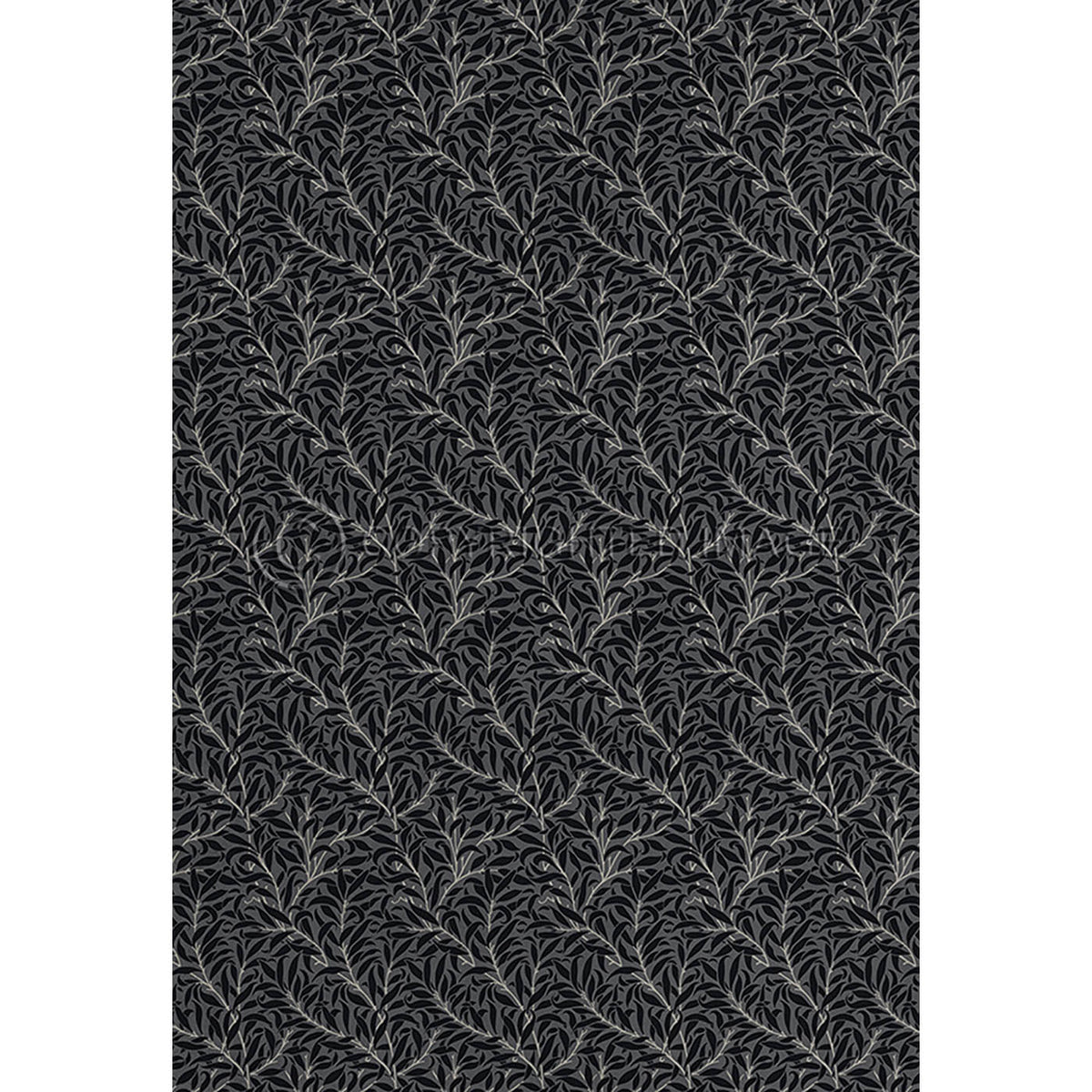 Willow Bough Black 52x76