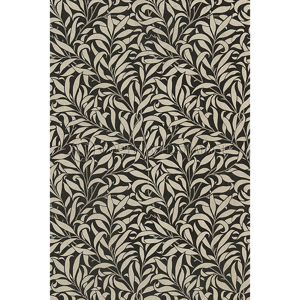 Willow Bough Charcoal and Linen 20x30