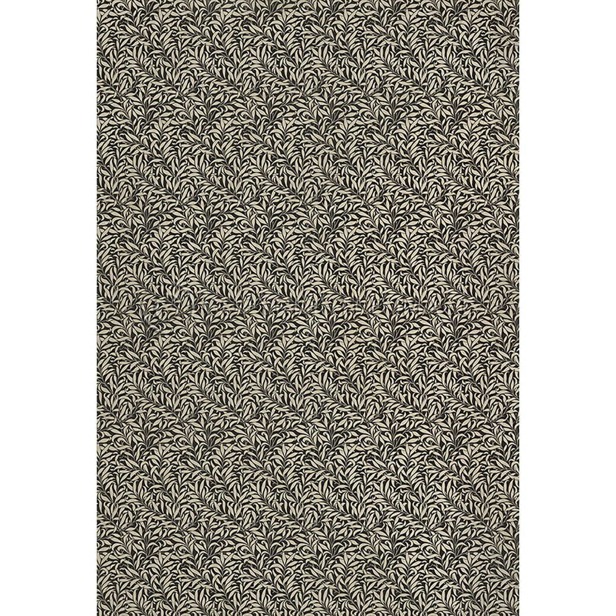 Willow Bough Charcoal and Linen 70x102