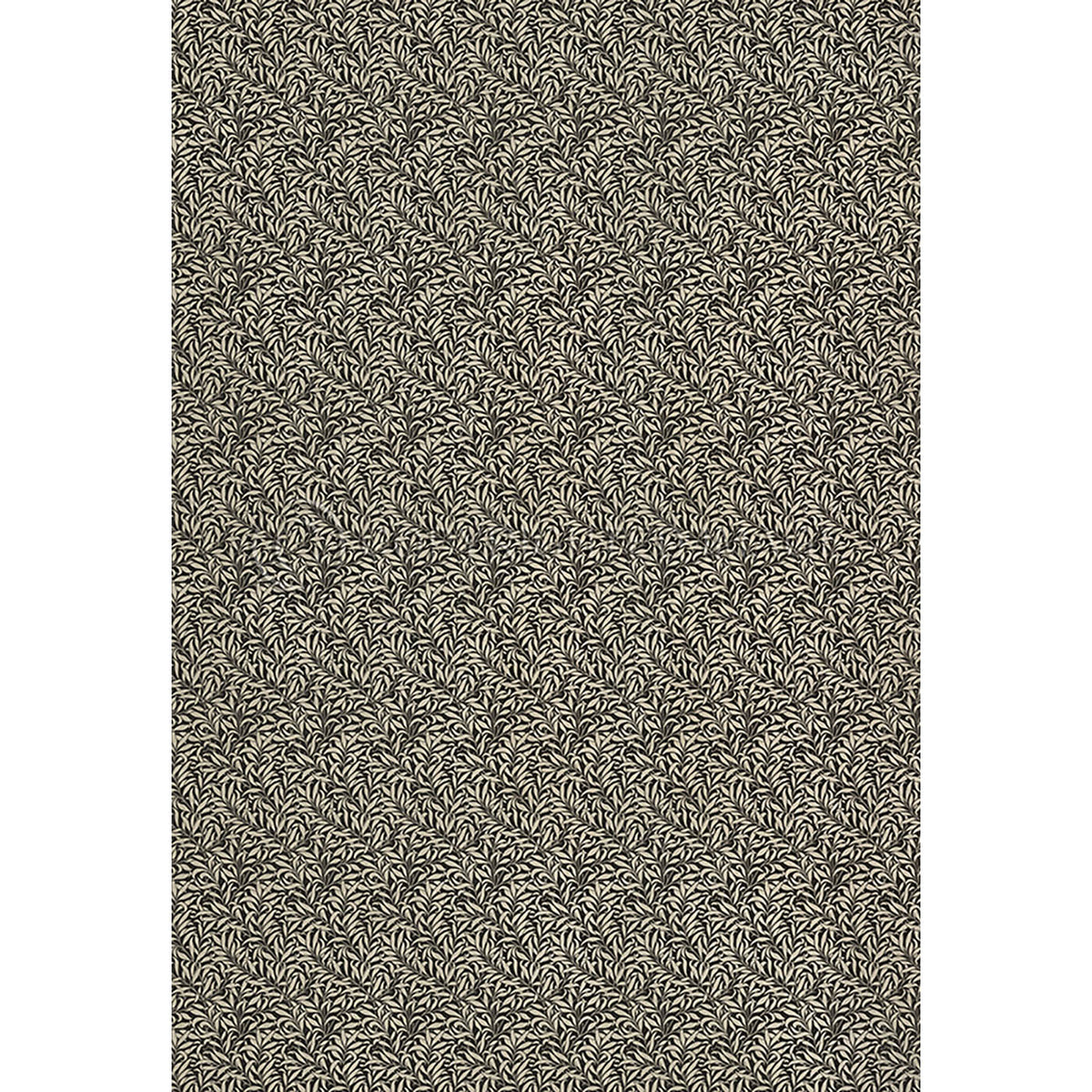 Willow Bough Charcoal and Linen 96x140