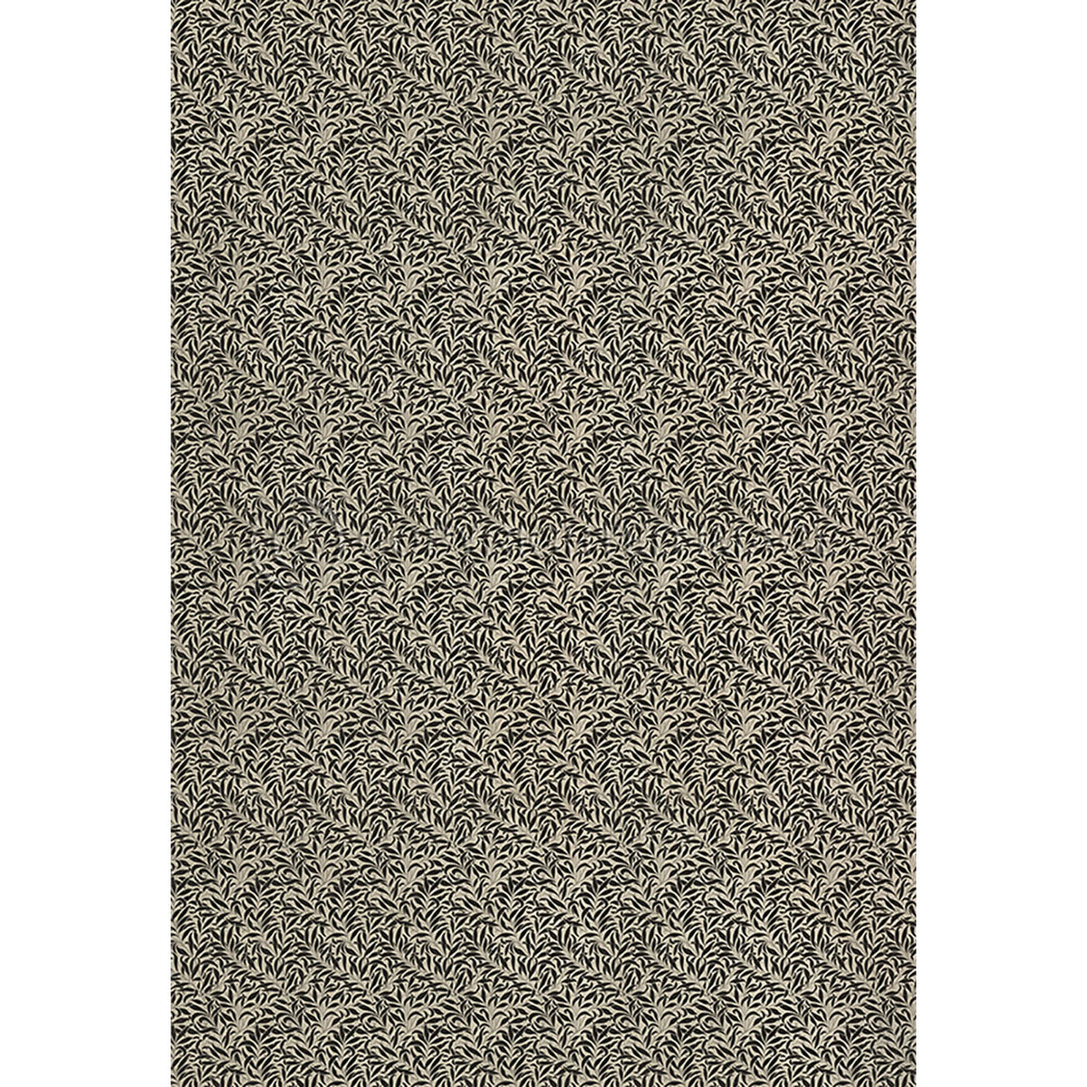 Willow Bough Hemp and Black 96x140