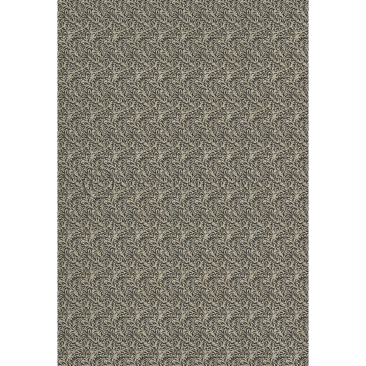 Willow Bough Hemp and Black 120x175