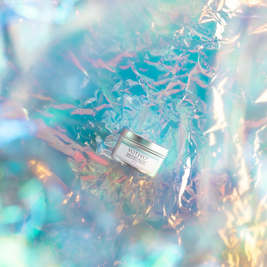 Aromatic Travel Tin Candle-Minted Aloe