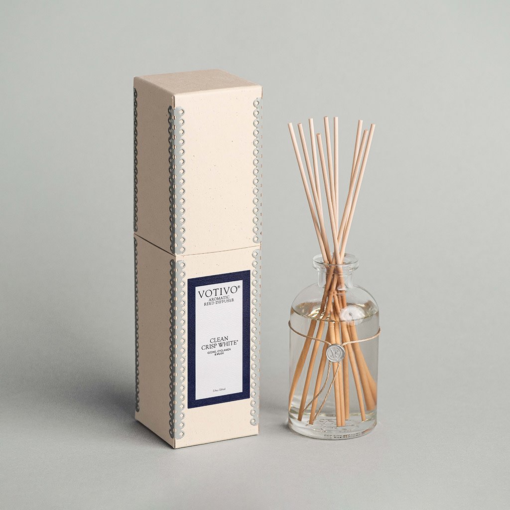 Reed Diffuser-Clean Crisp White