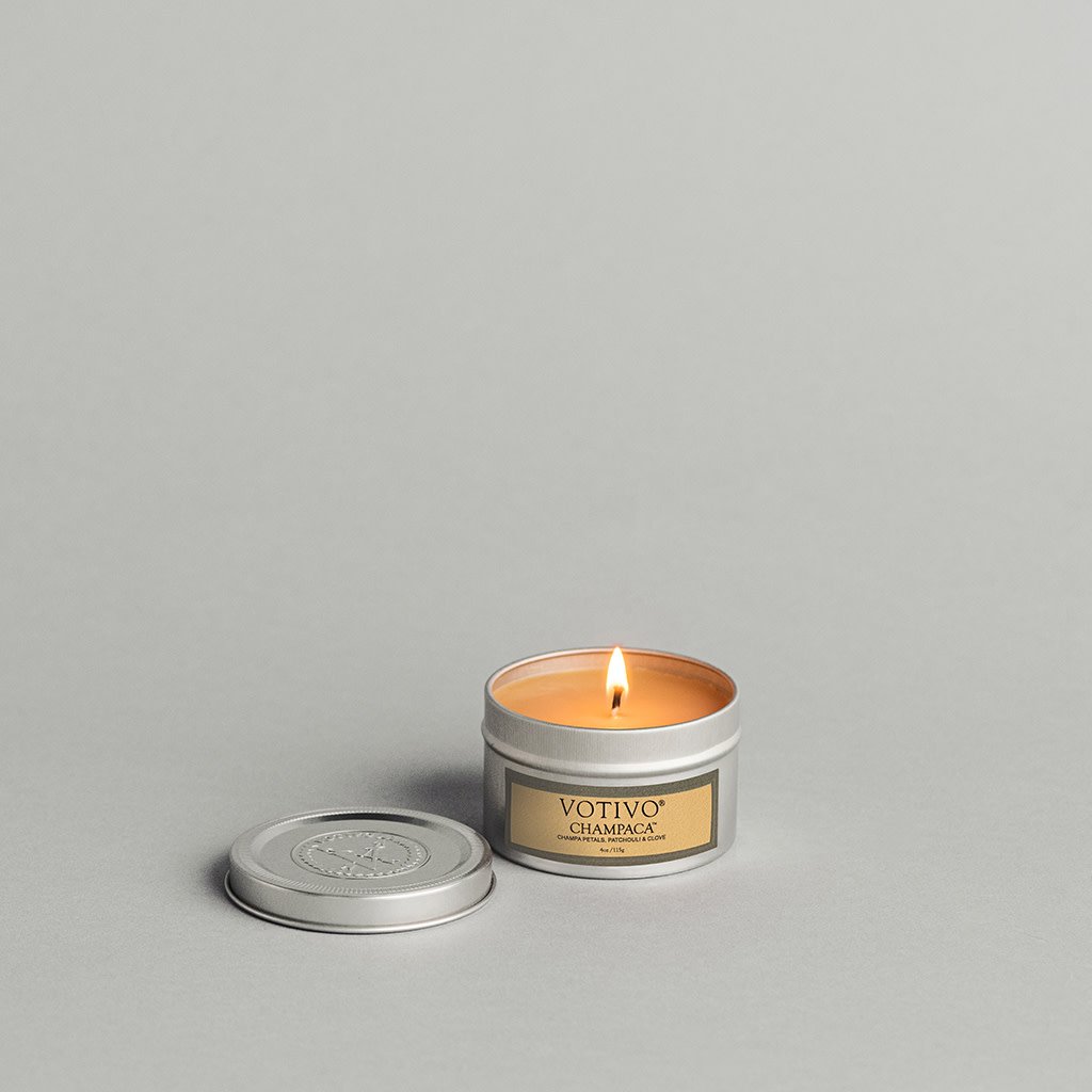 Aromatic Travel Tin Candle-Champaca