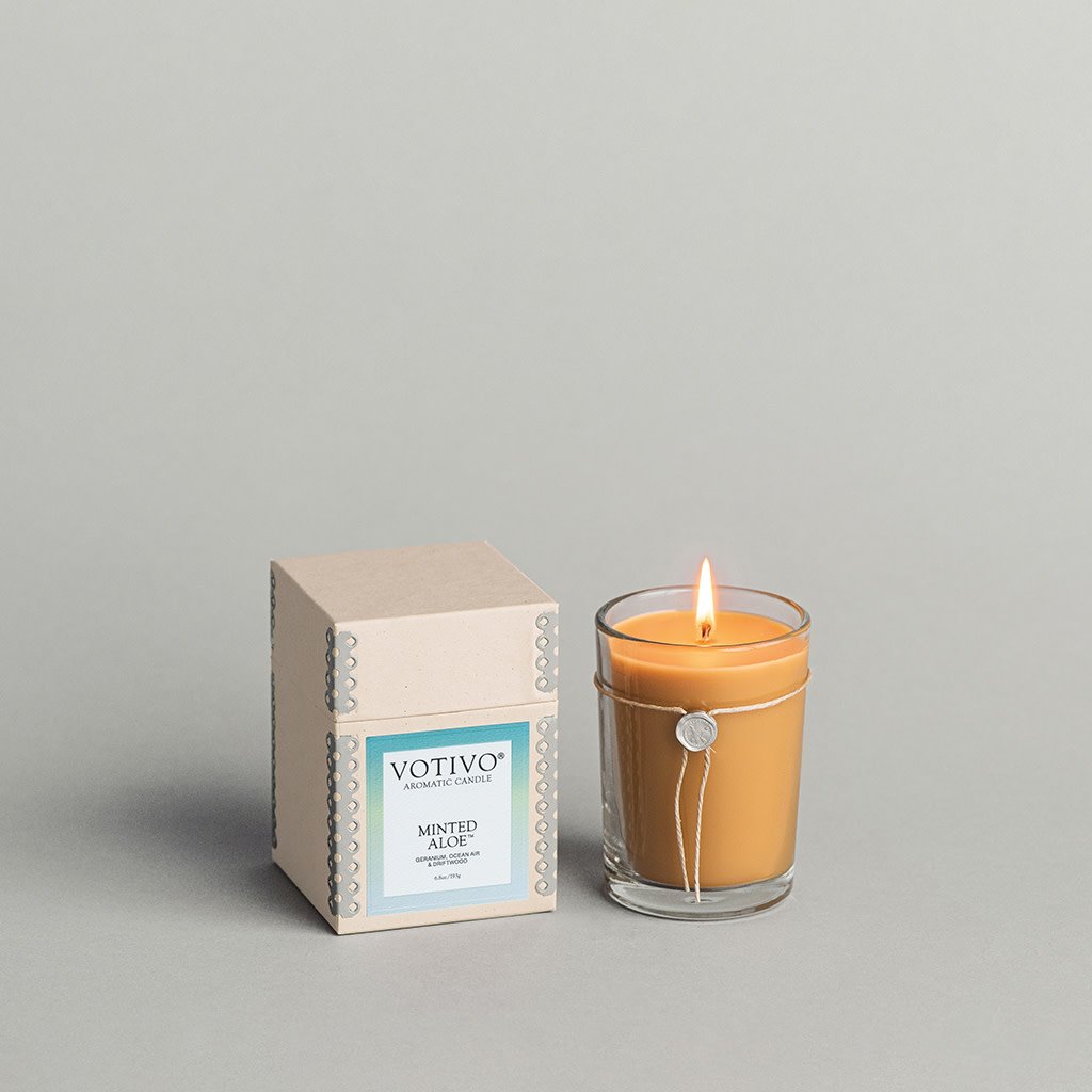 Aromatic Candle-Minted Aloe