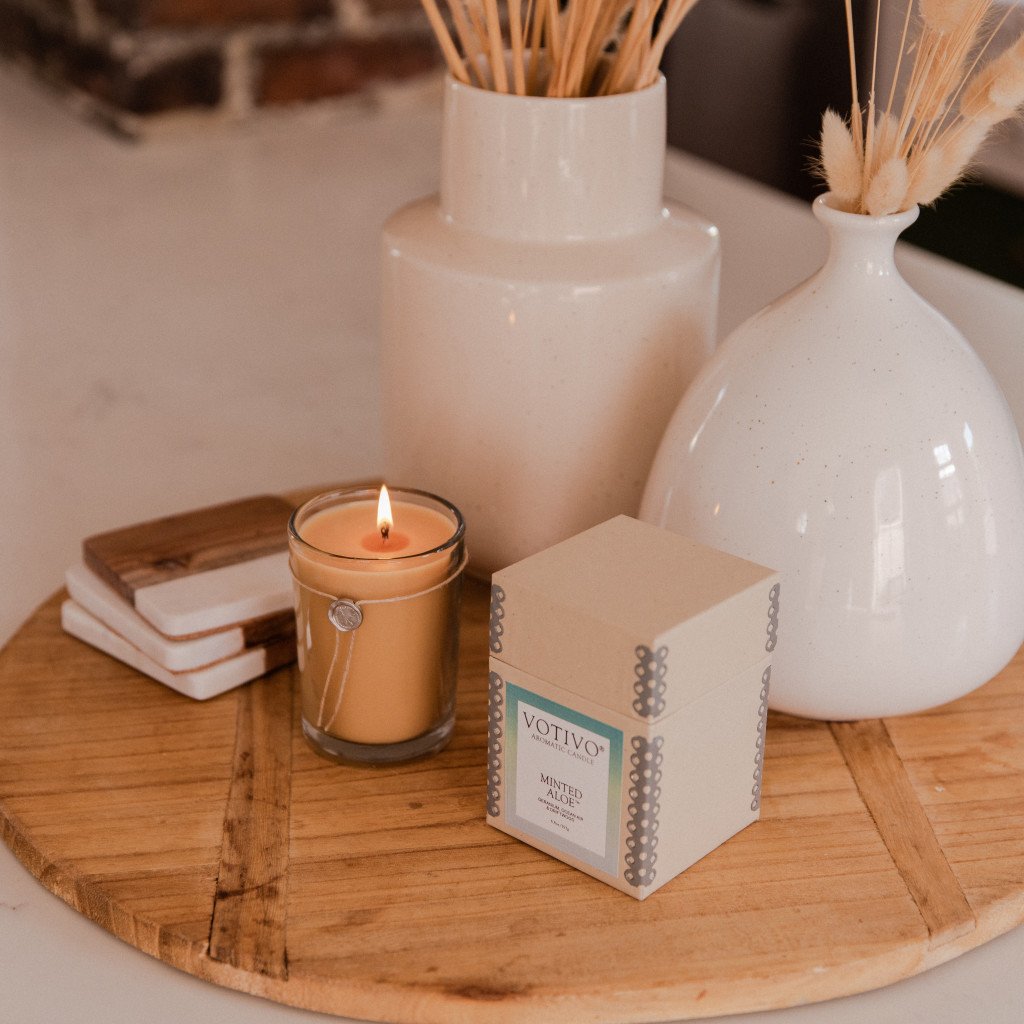 Aromatic Candle-Minted Aloe