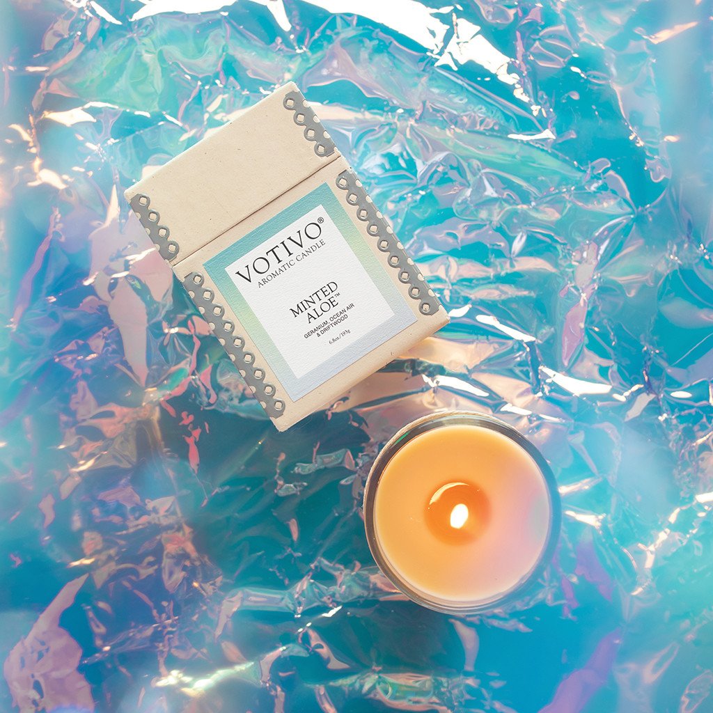 Aromatic Candle-Minted Aloe