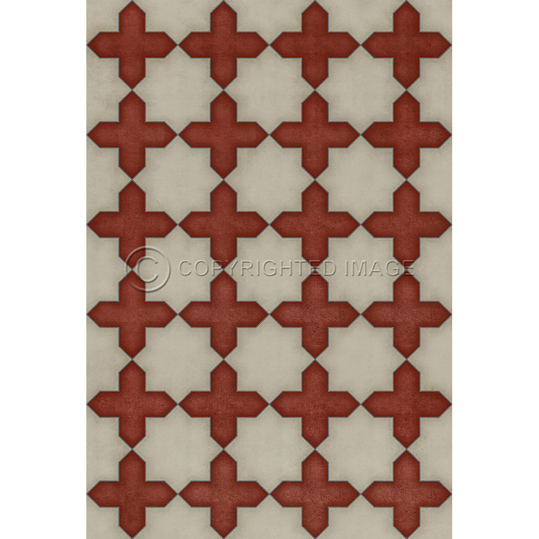 Pattern 23 Dressed in Scarlet 38x56