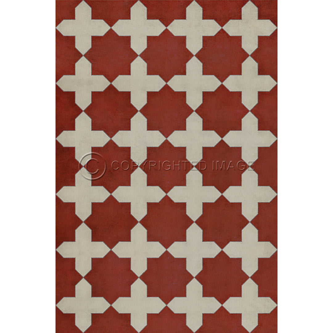 Pattern 23 Red Like Crimson 20x30