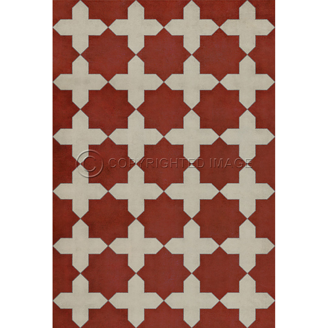 Pattern 23 Red Like Crimson 38x56