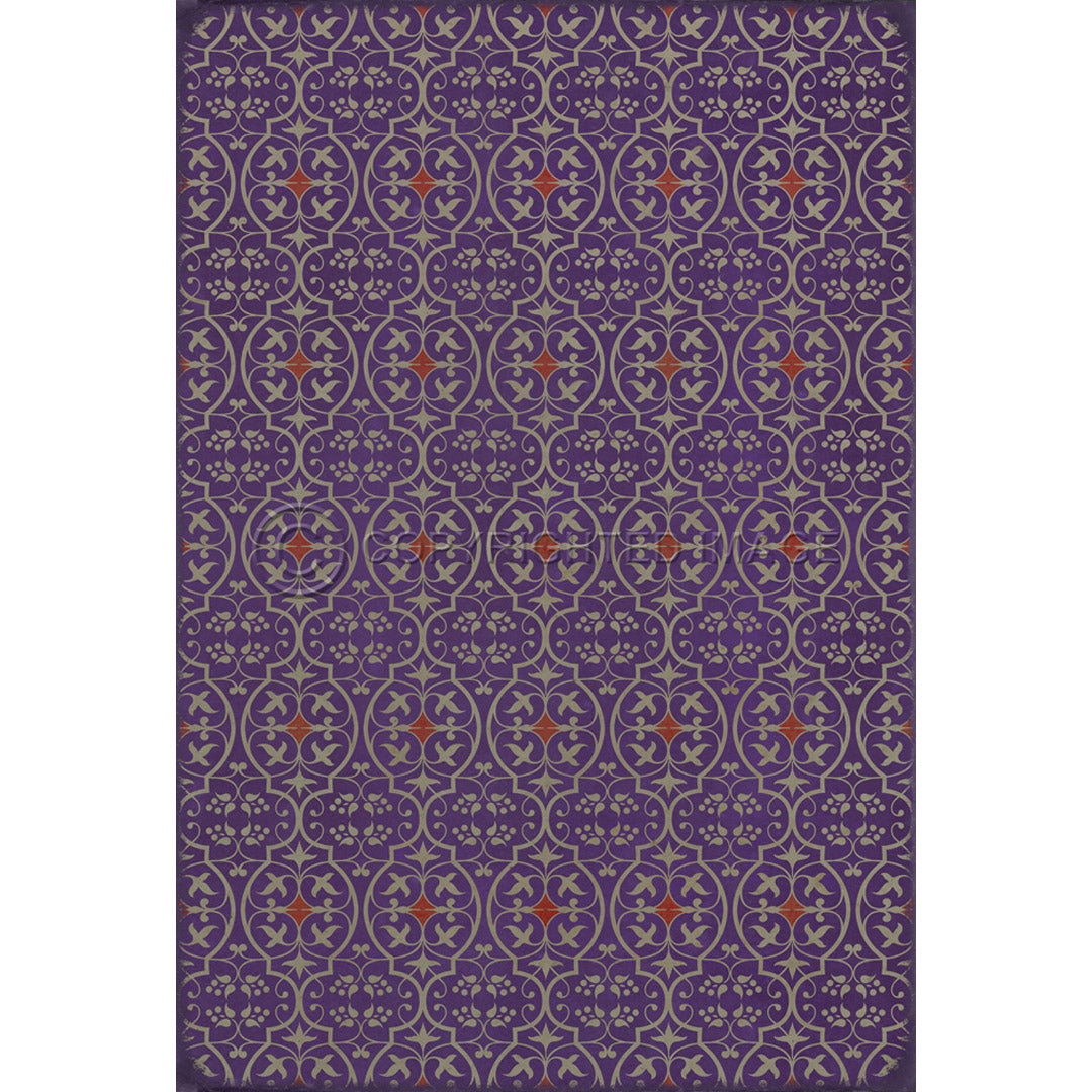 Pattern 51 I Shall Wear Purple 38x56