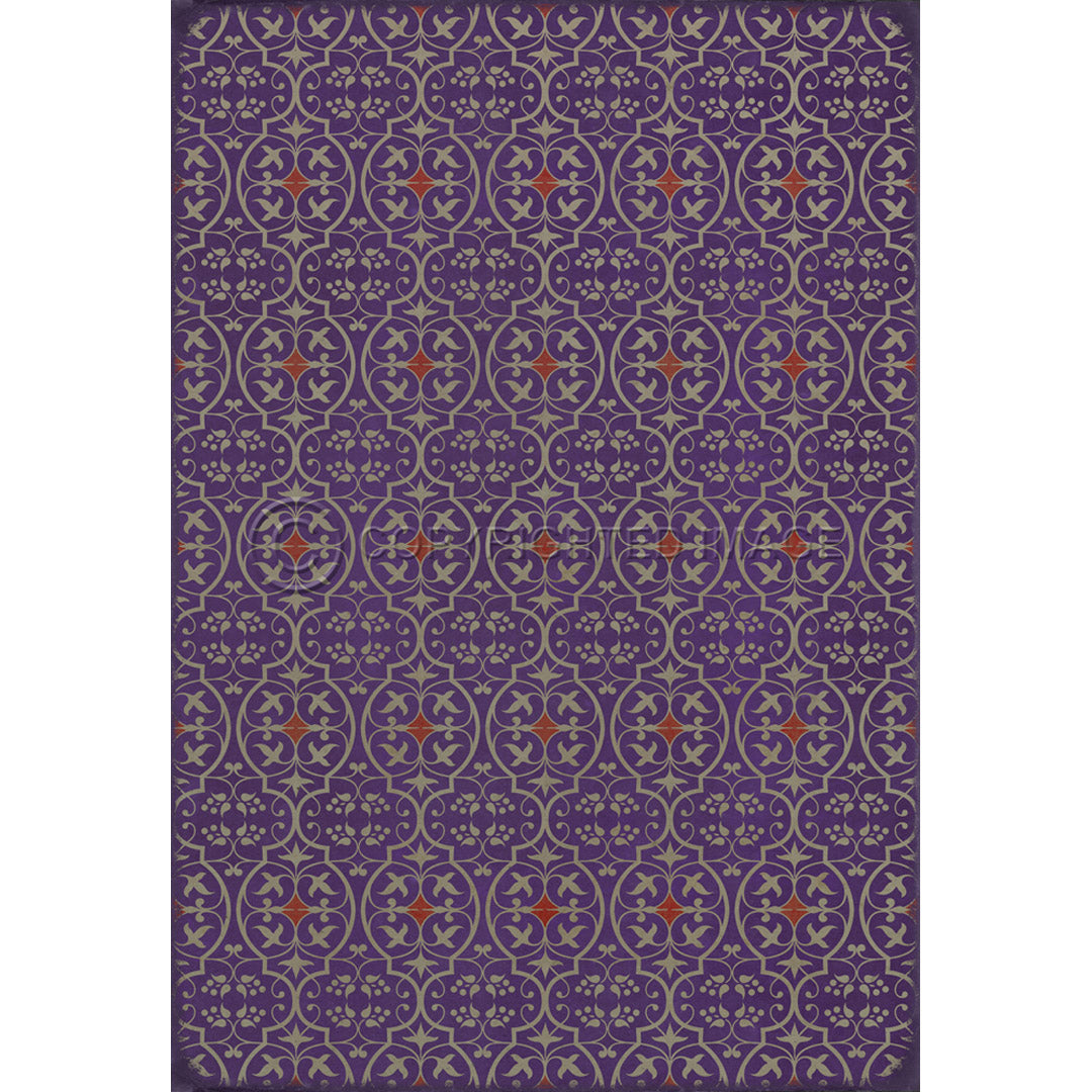 Pattern 51 I Shall Wear Purple 70x102