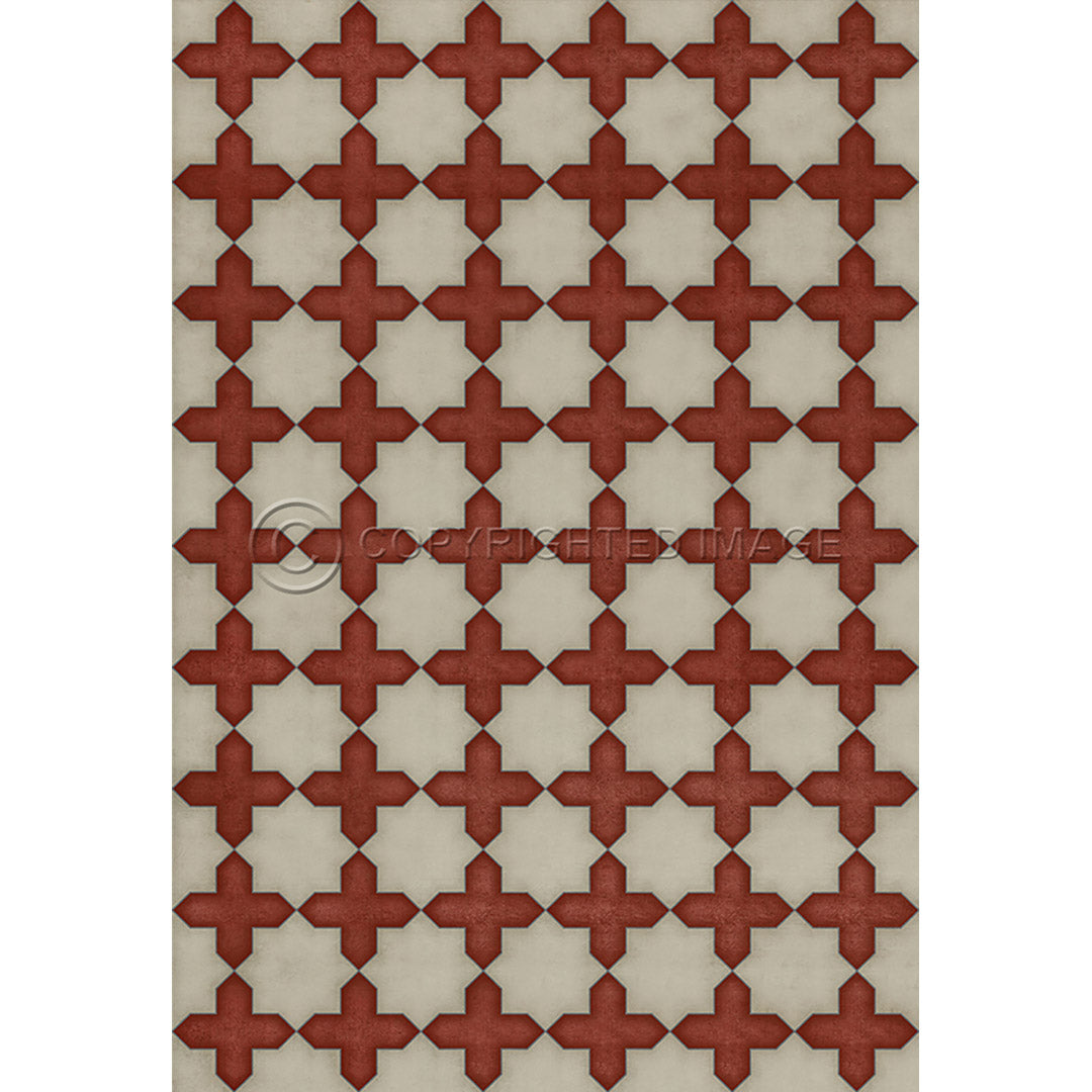 Pattern 23 Dressed in Scarlet 52x76