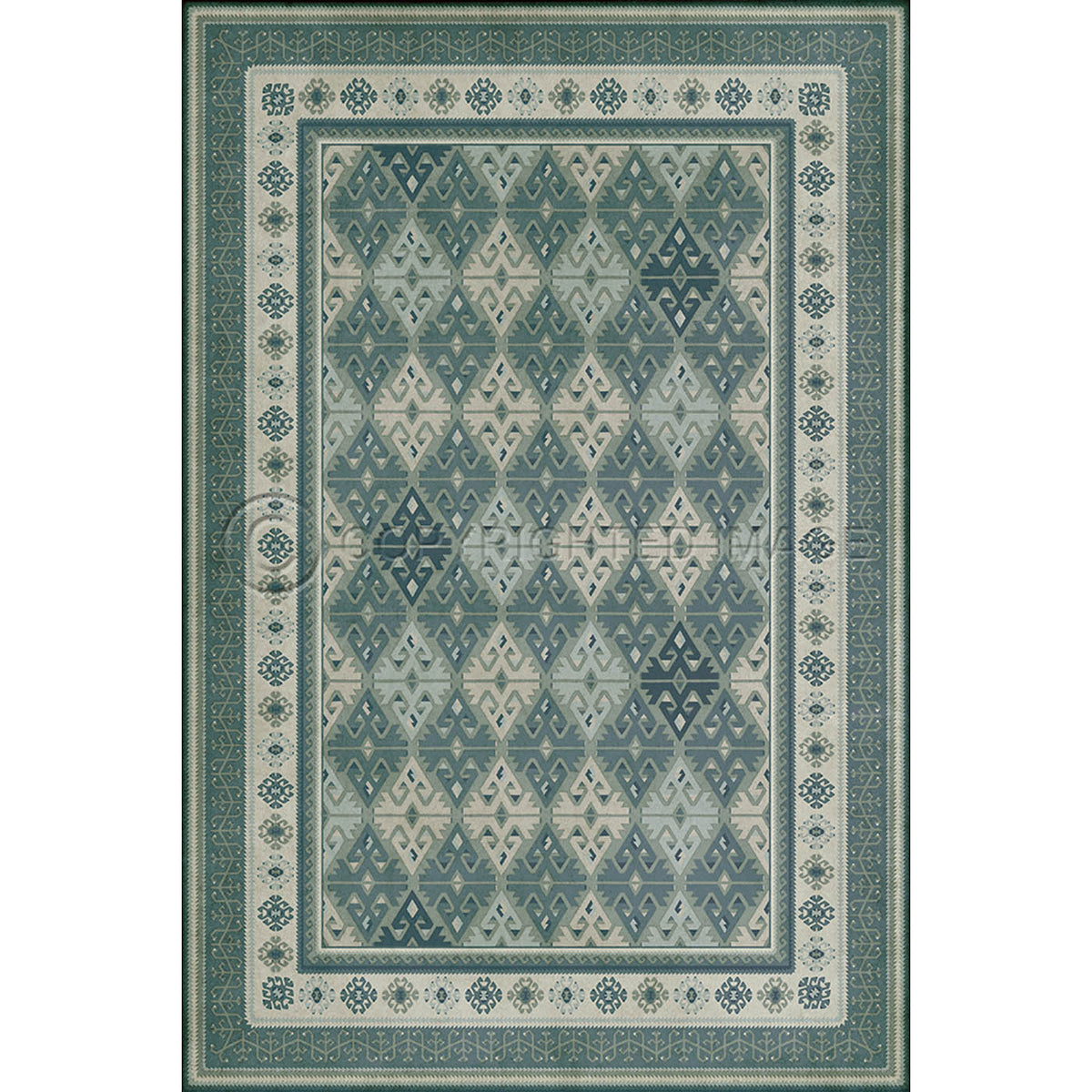 Burdock and Star Blue Slate 20x30