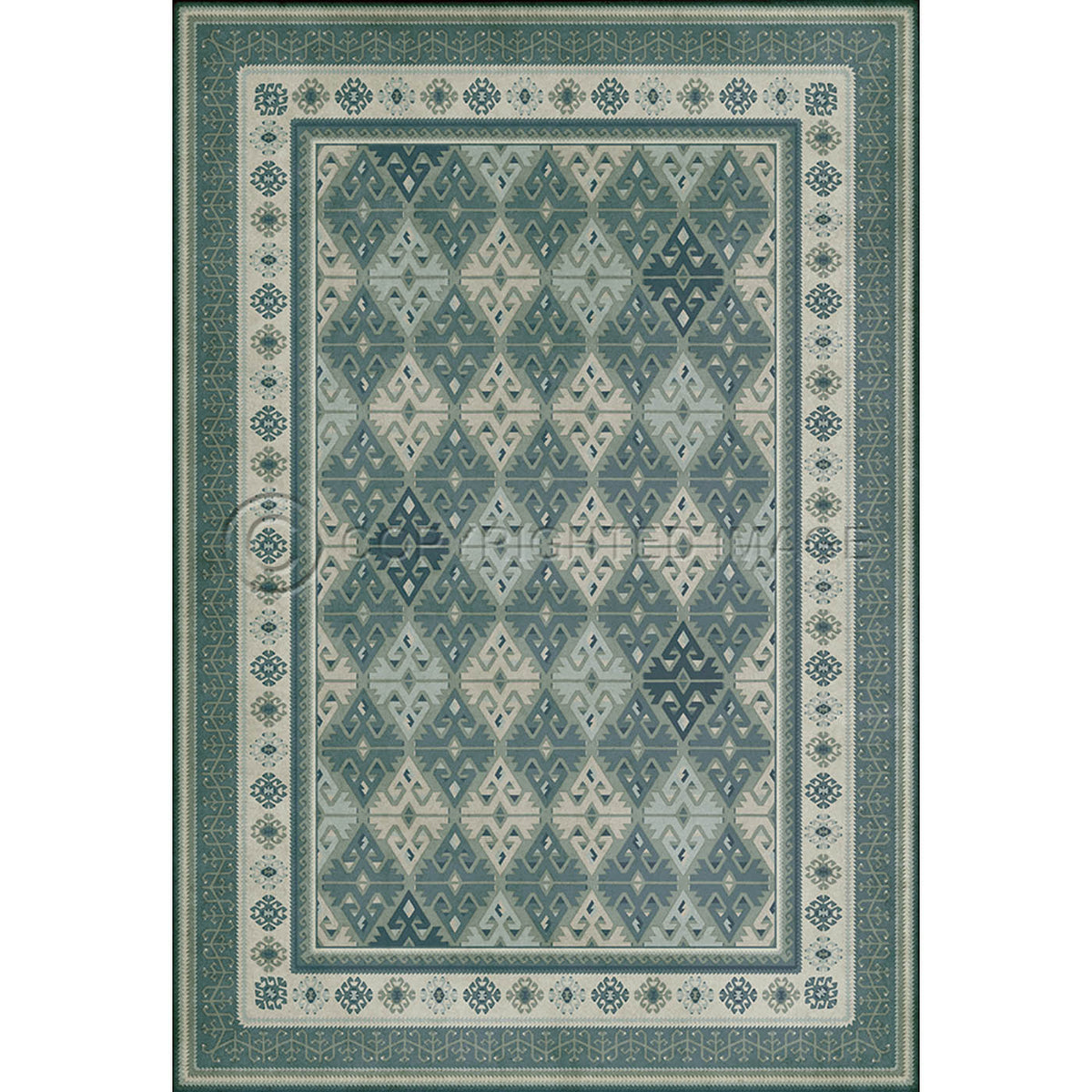 Burdock and Star Blue Slate 52x76