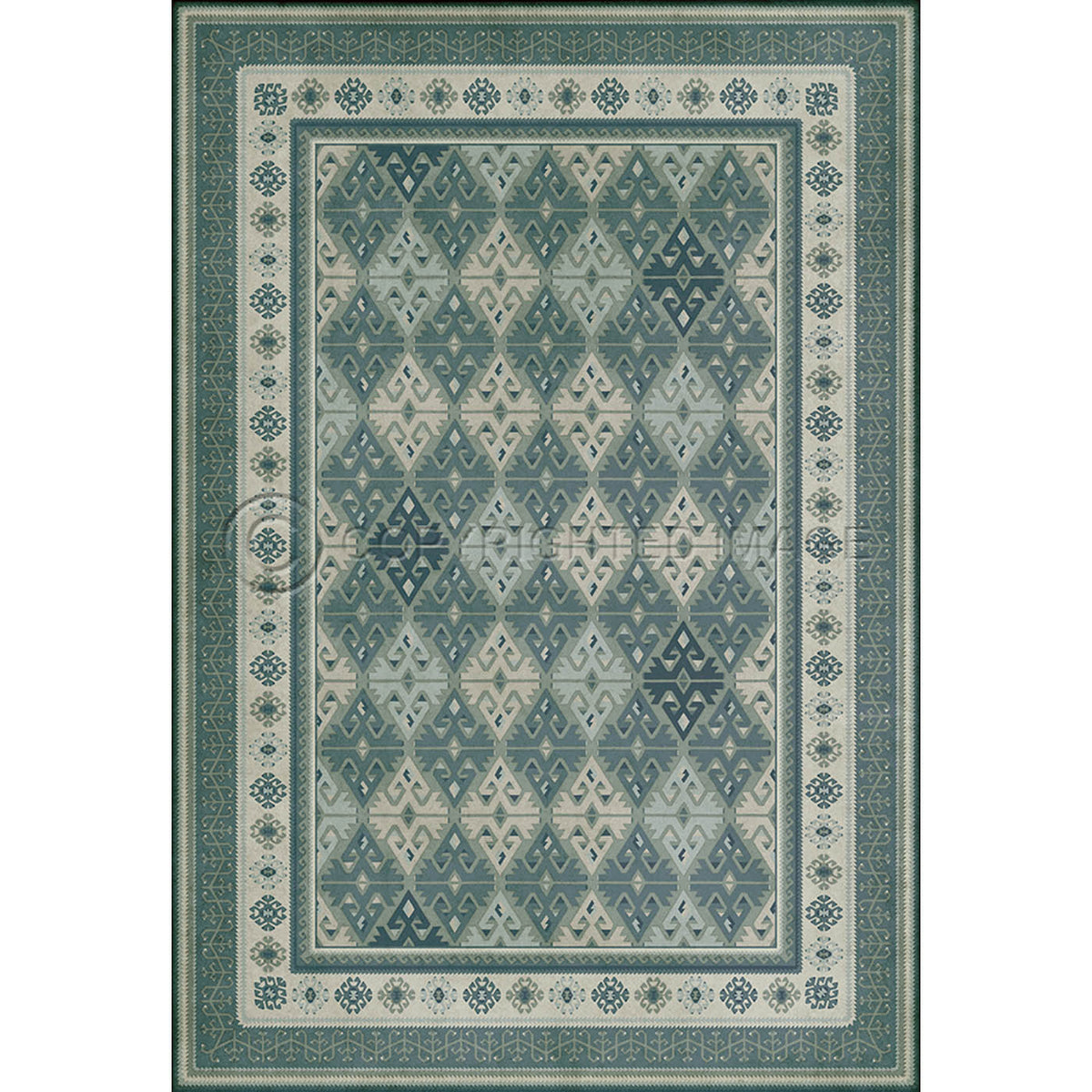 Burdock and Star Blue Slate 70x102