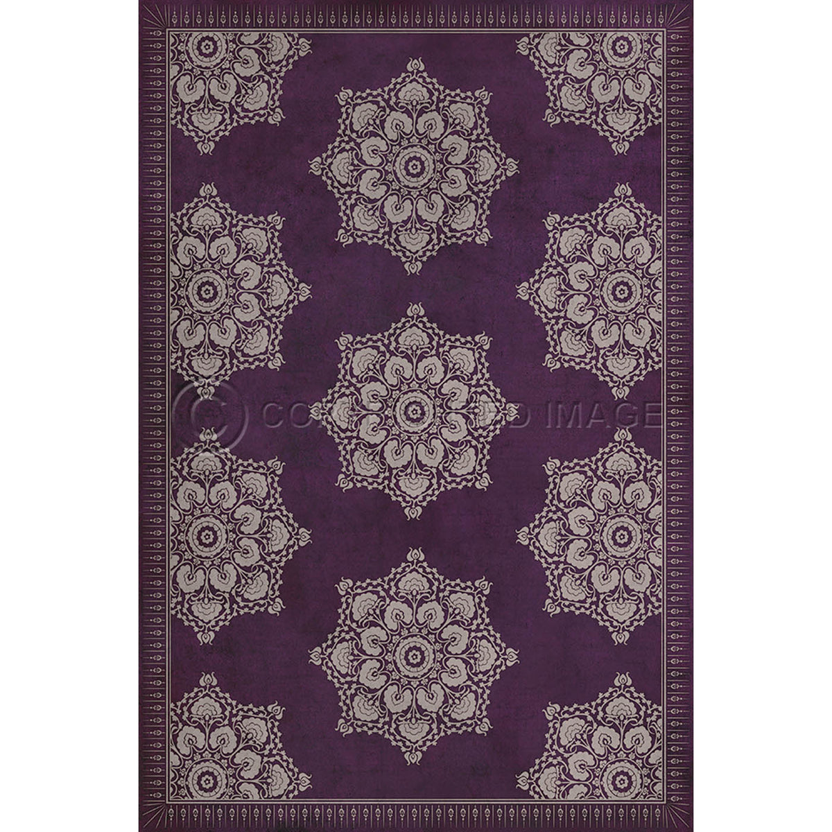 Indian Loop Aubergine 20x30