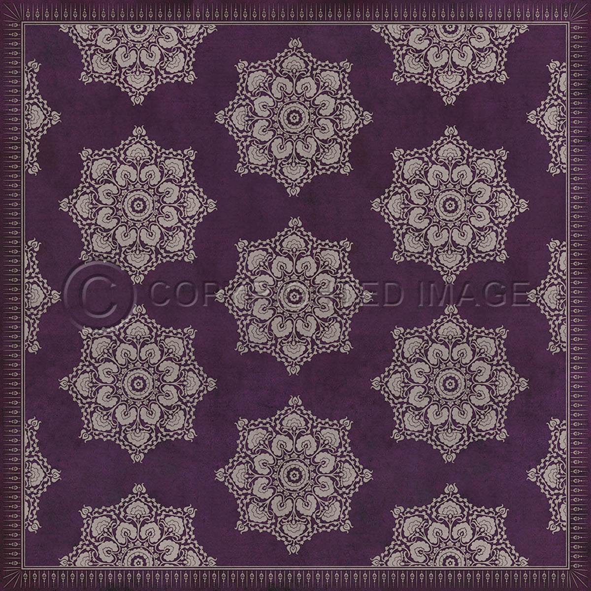 Indian Loop Aubergine 120x120