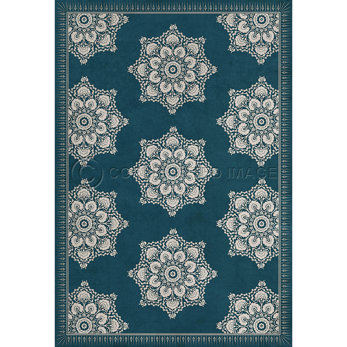 Indian Loop Indigo 52x76