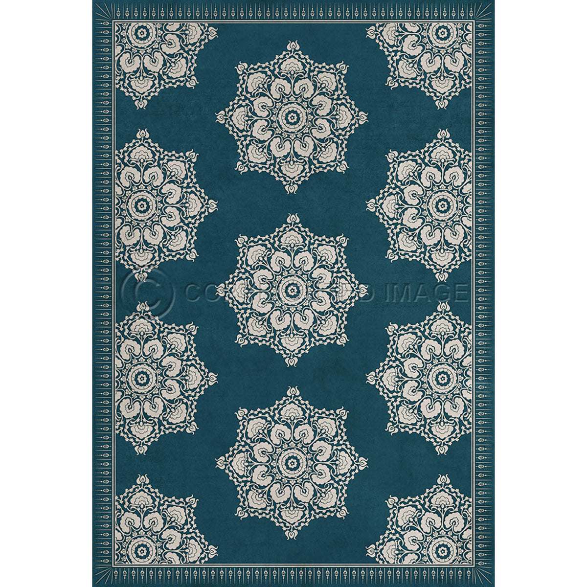 Indian Loop Indigo 70x102