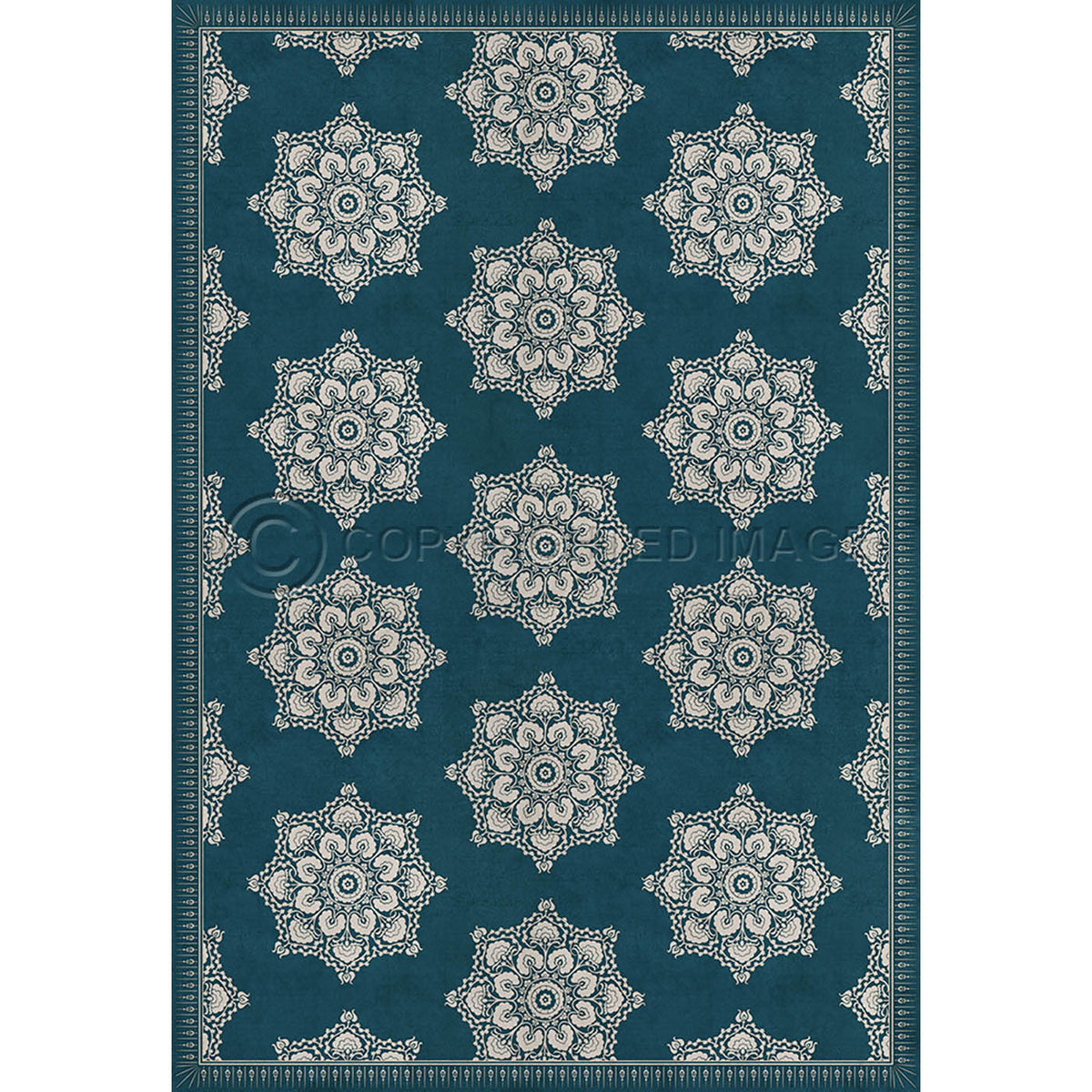 Indian Loop Indigo 96x140