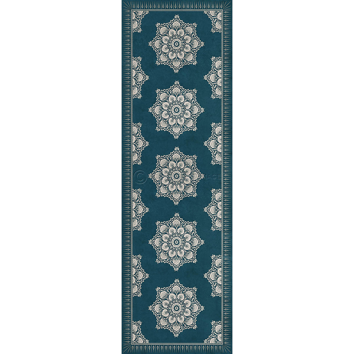 Indian Loop Indigo 36x115