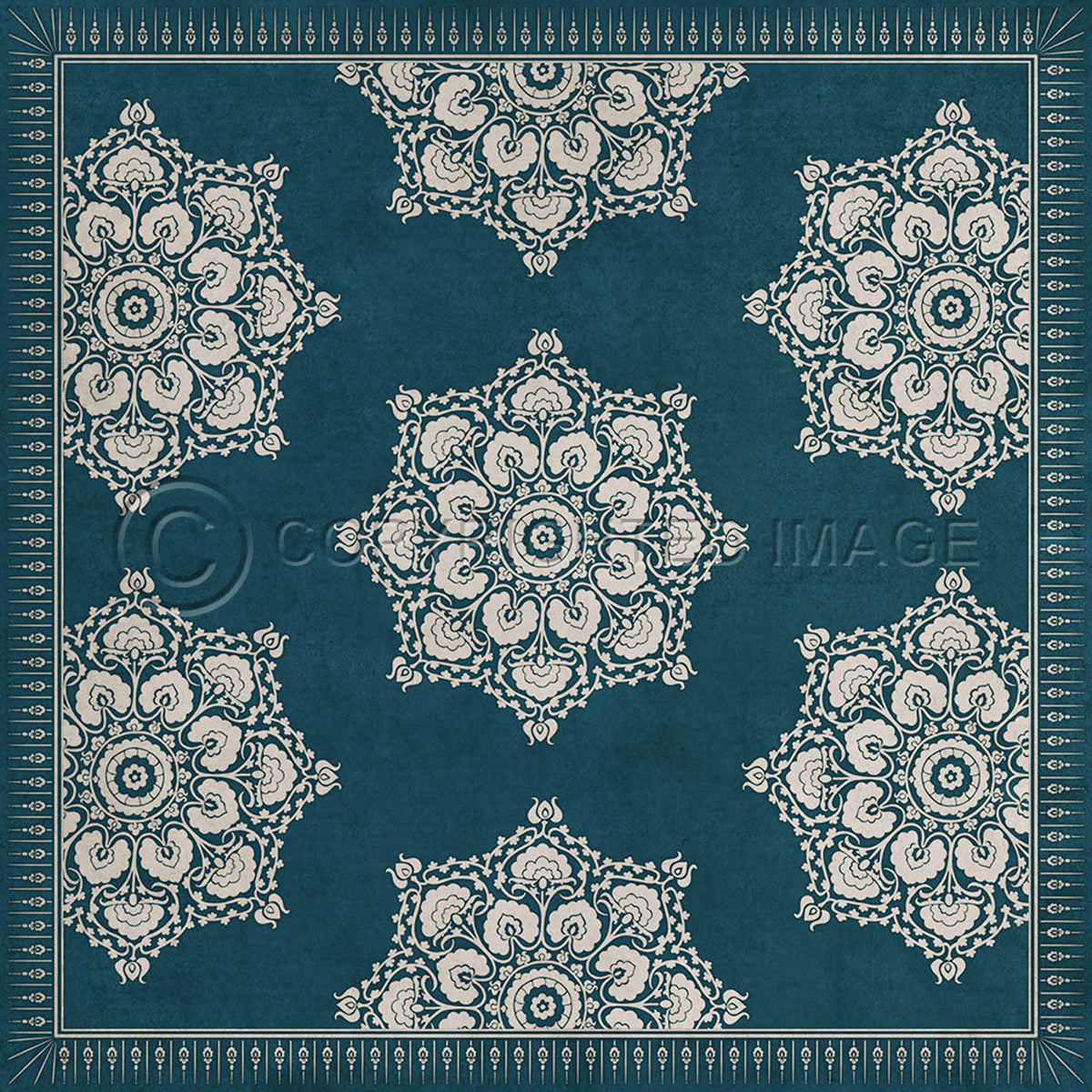 Indian Loop Indigo 72x72