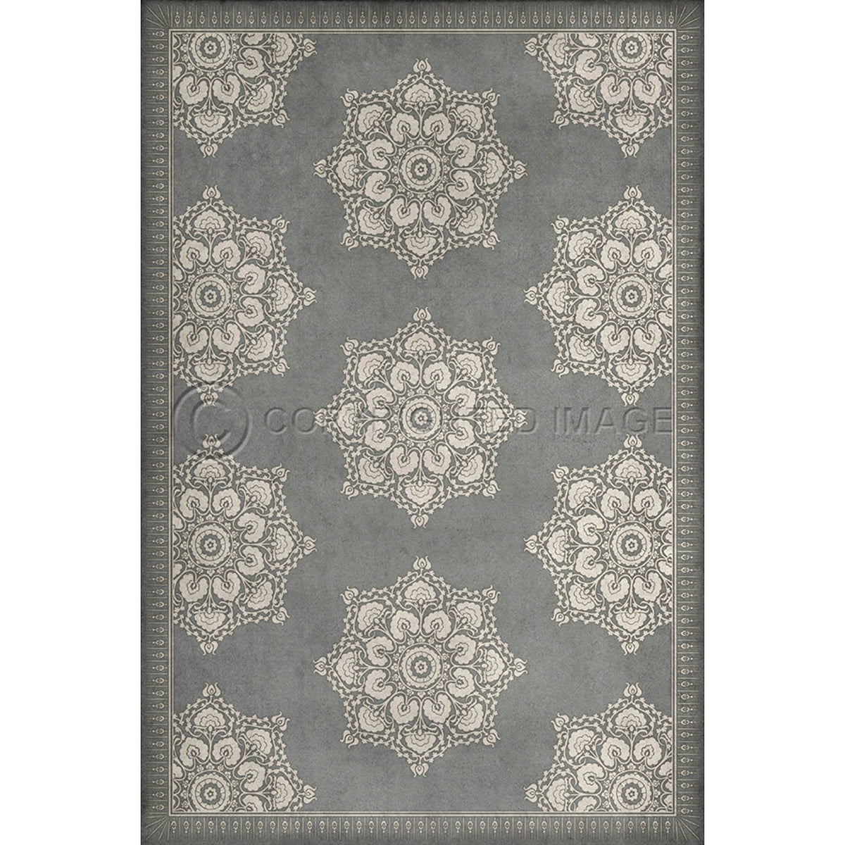 Indian Loop Pewter and Flax 20x30