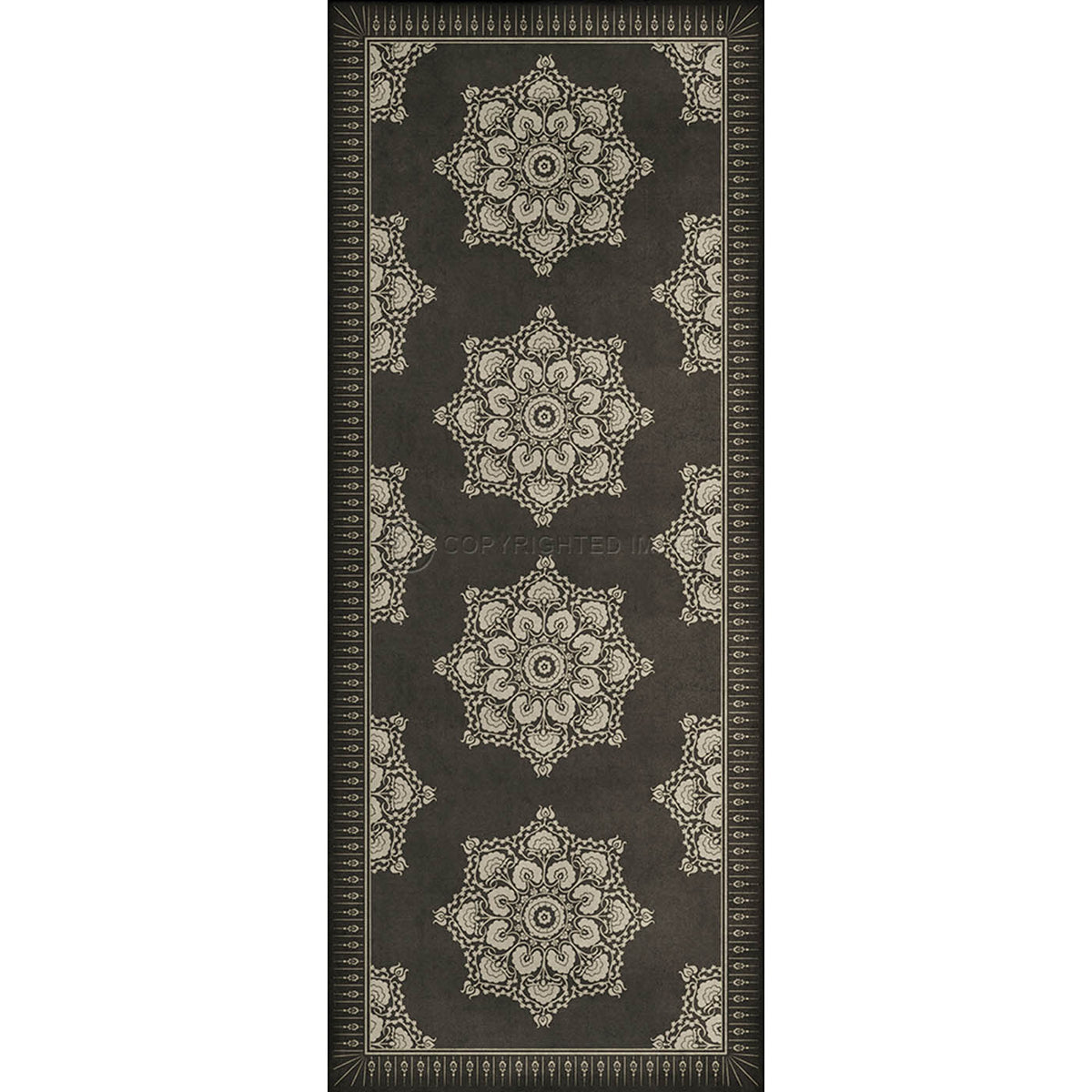 Indian Loop Charcoal and Clay 36x90