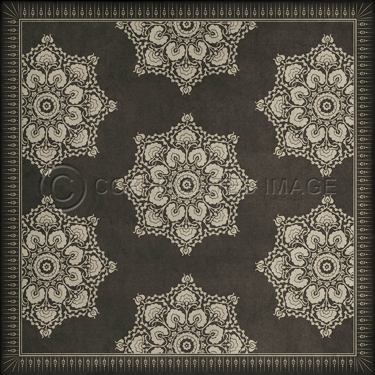 Indian Loop Charcoal and Clay 72x72