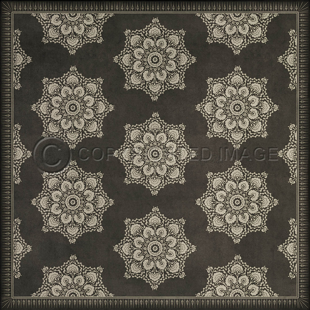 Indian Loop Charcoal and Clay 120x120