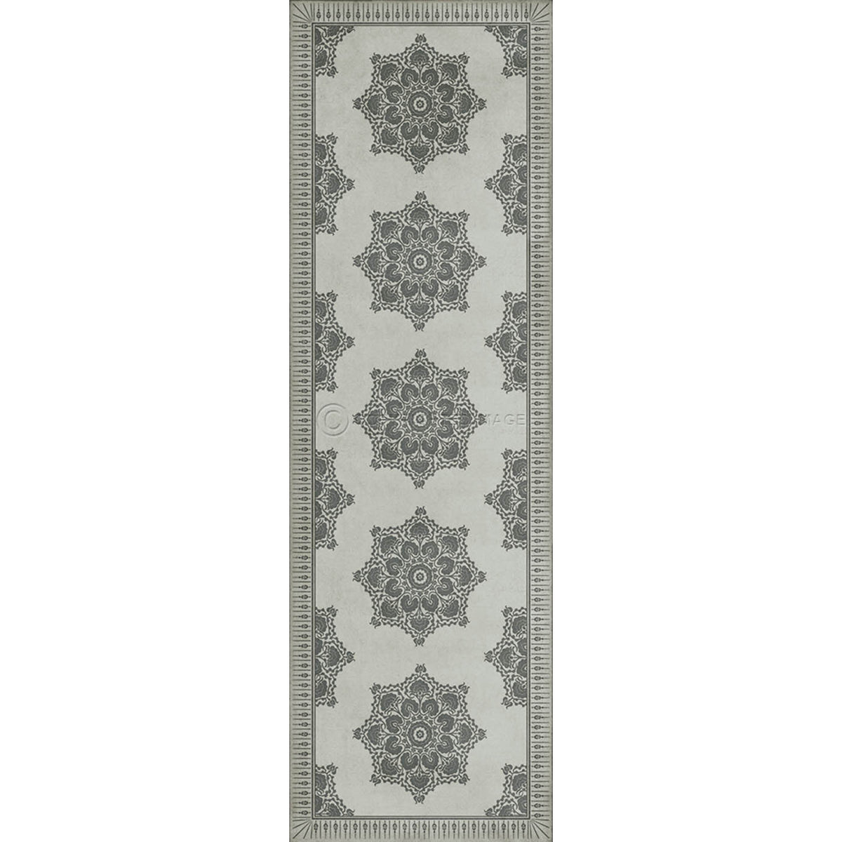 Indian Loop Linen and Charcoal 36x115