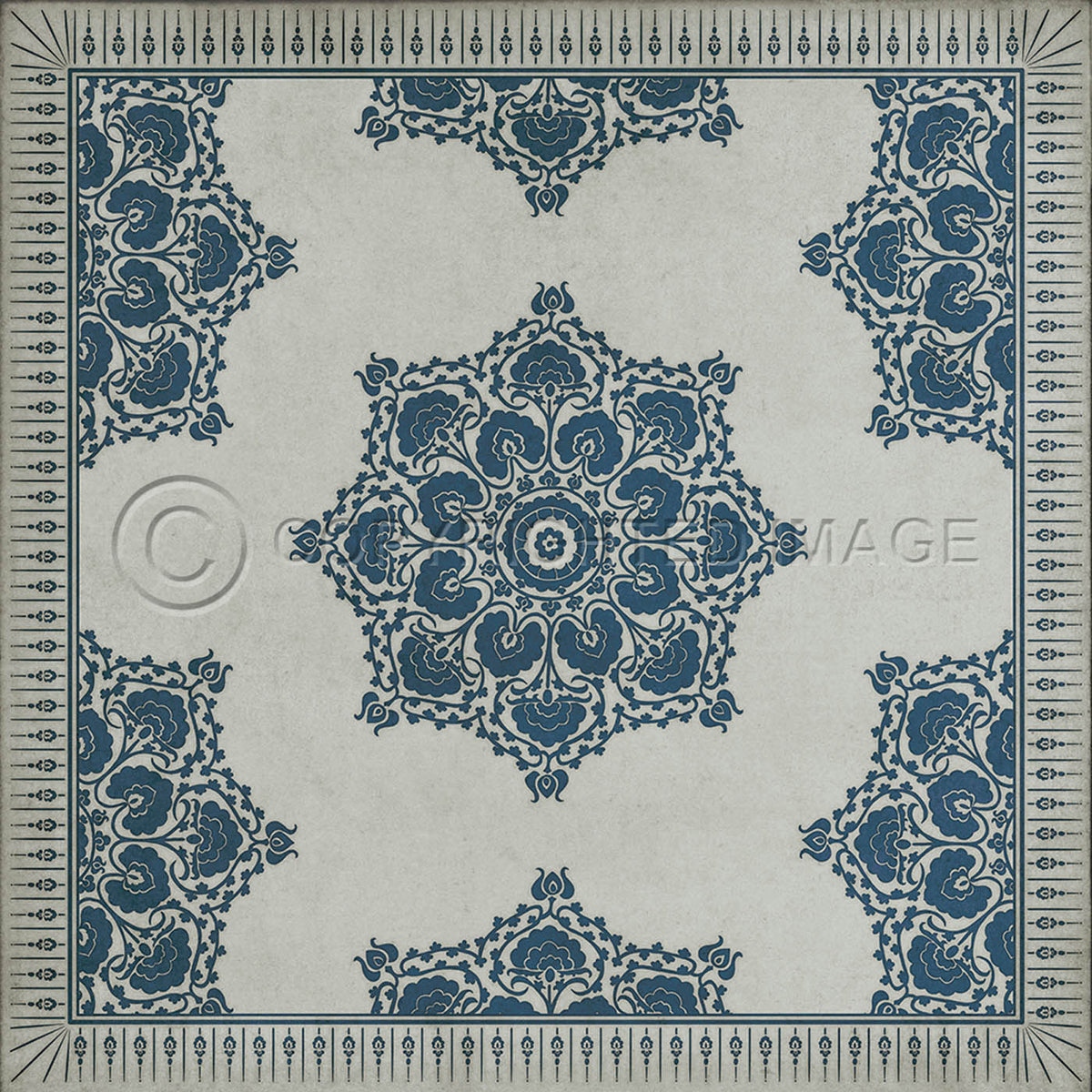 Indian Loop Linen and Ink 48x48