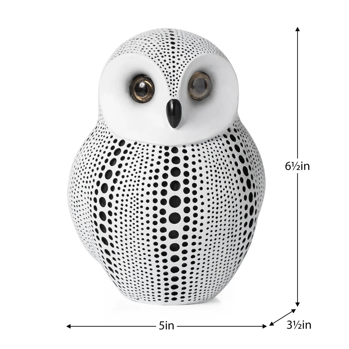 Dot Owl - White
