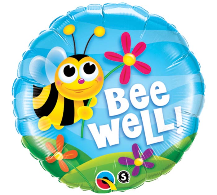 Bee Well Get Well Soon Balloon