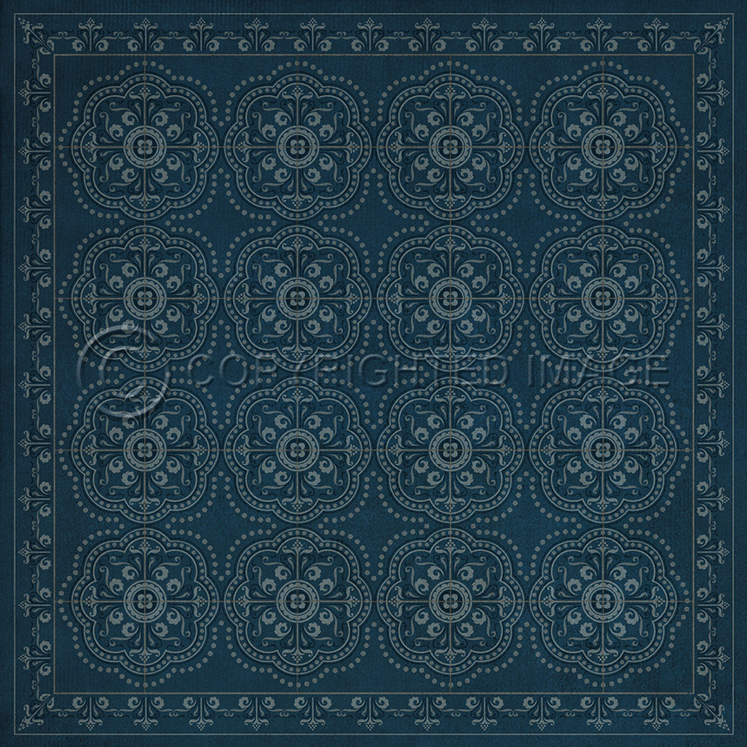Pattern 28 Blue Bandana 48x48